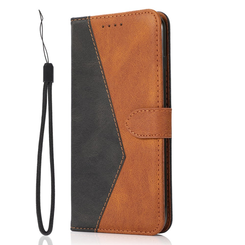 Samsung Galaxy S24 FE Stylish Two-tone Strap Case