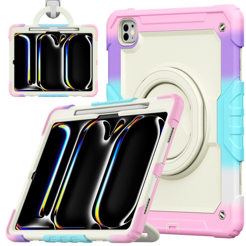 iPad Pro 13 (2024) Multicolour Shoulder Pad Case