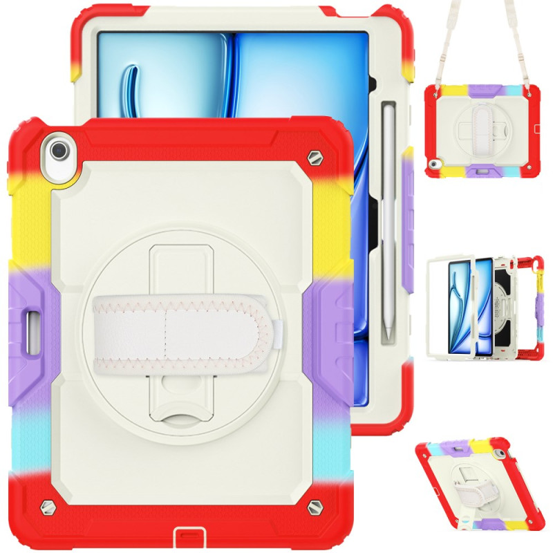 iPad Air 13 (2024) Case Manual Strap, Support and Screen Film