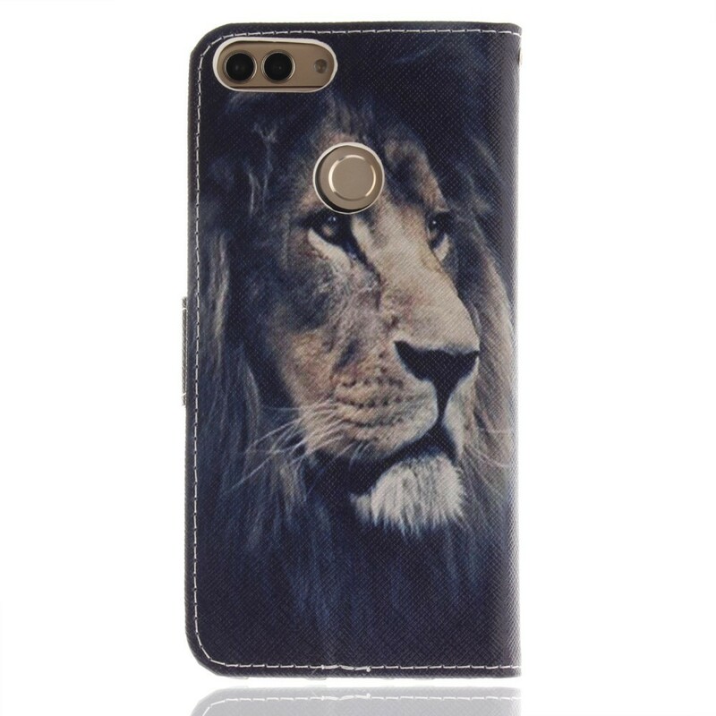 Cover Huawei P Smart Dreaming Lion