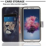 Cover Huawei P Smart Dreaming Lion