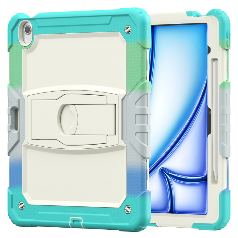 iPad Air 13 (2024) Triple Protective Case with Style Holder and Shoulder Strap