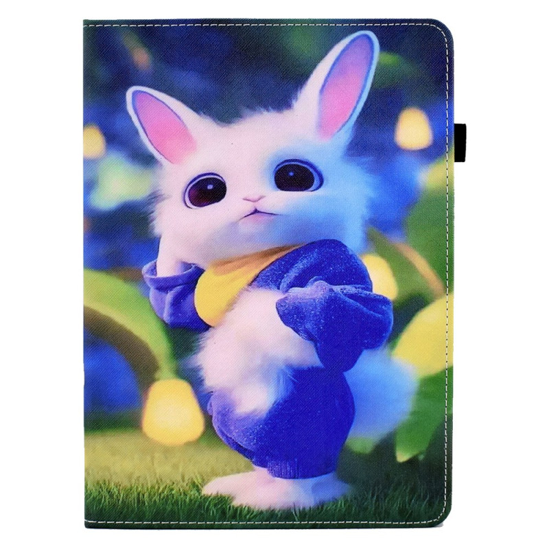 iPad Pro 11 (2024) Case Cute Bunny Elastic Band