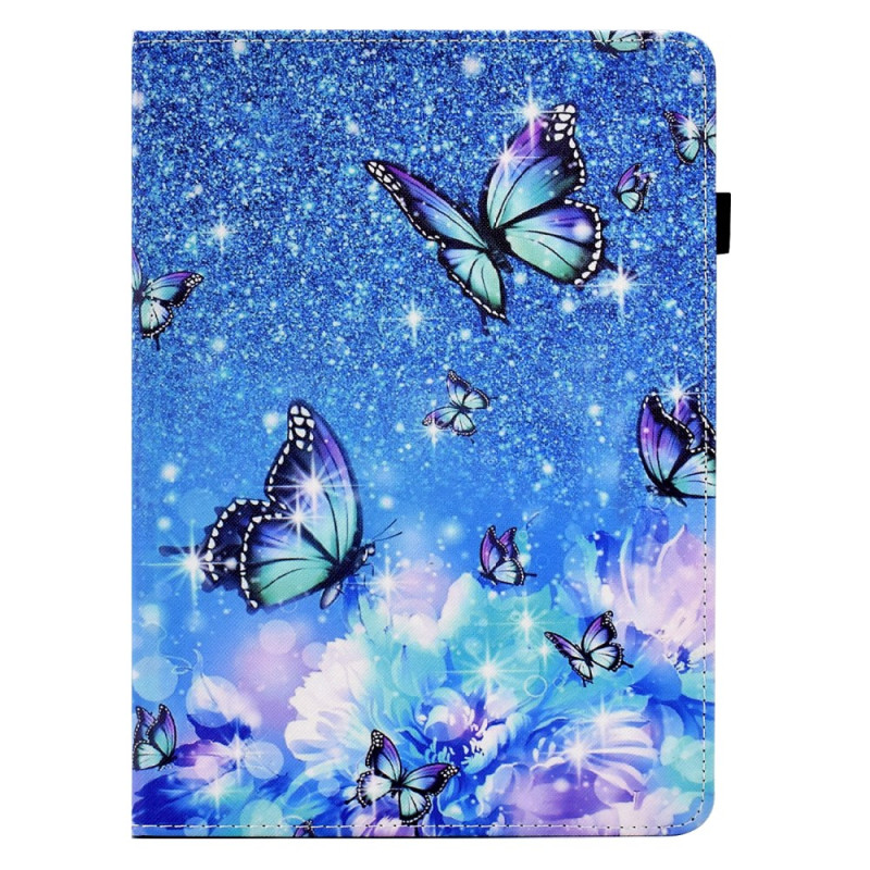 iPad Pro 11 (2024) Skin Elastic Band Flowers and Butterflies