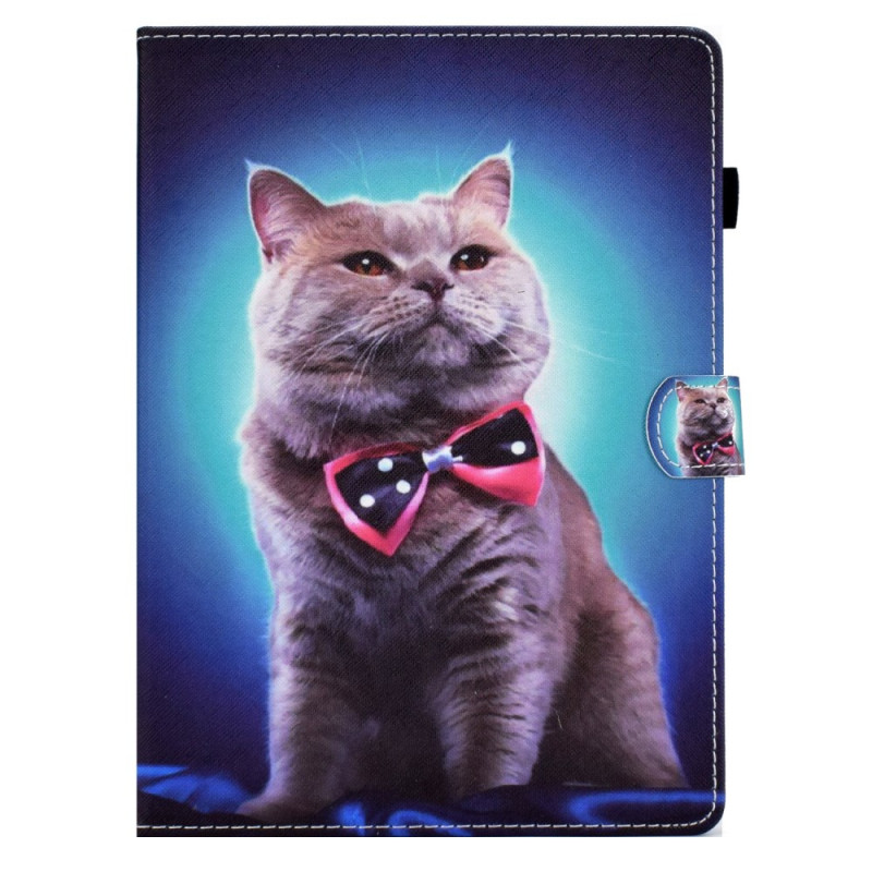 Cover for iPad Pro 11 (2024) Bow Tie Cat