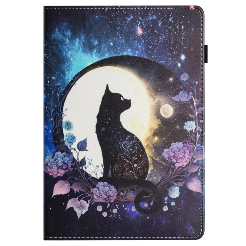 iPad Pro 11 (2024) Moon and Cat Case