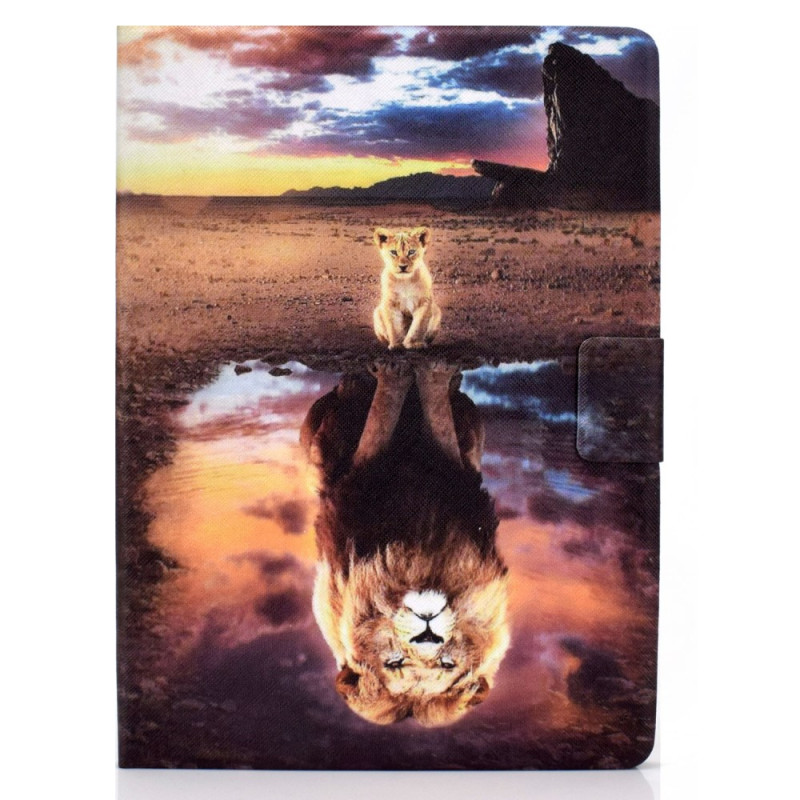 iPad Pro 11 (2024) Leopard and Lion Case