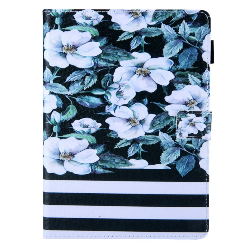 iPad Pro 11 (2024) Case Flowers and Stripes