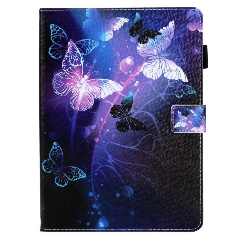 iPad Pro 11 (2024) Purple Butterflies Case