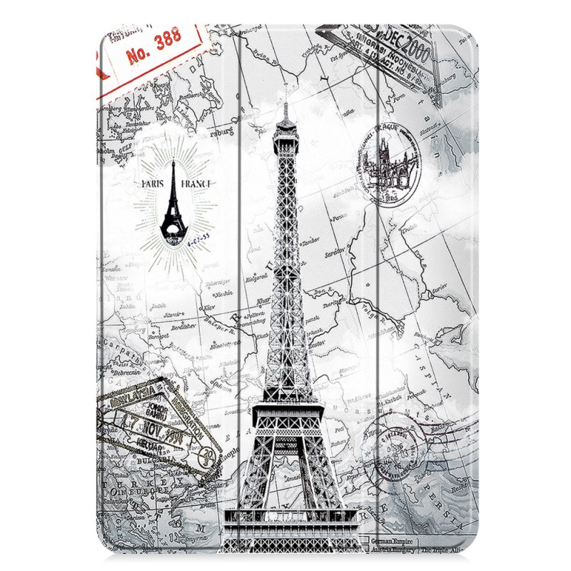 Smart Case iPad Pro 11 (2024) Vintage Eiffel Tower