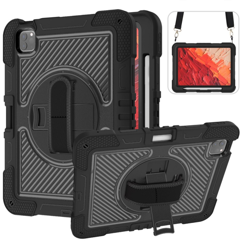 iPad Pro 11 (2024) Hard Case with 2 Straps