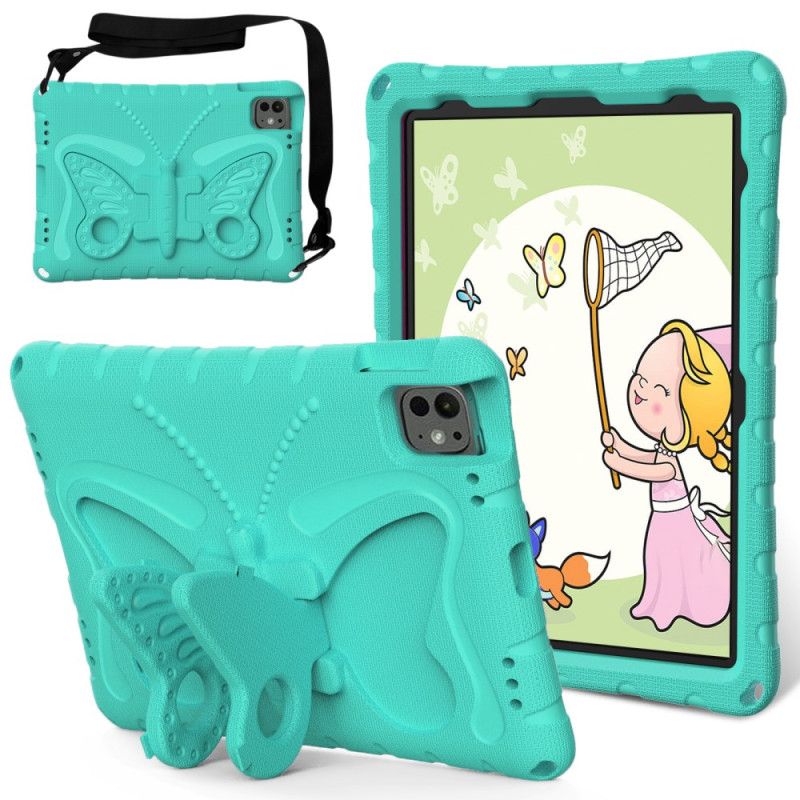 iPad Pro 11 (2024) Case Butterfly Wings & Shoulder Strap