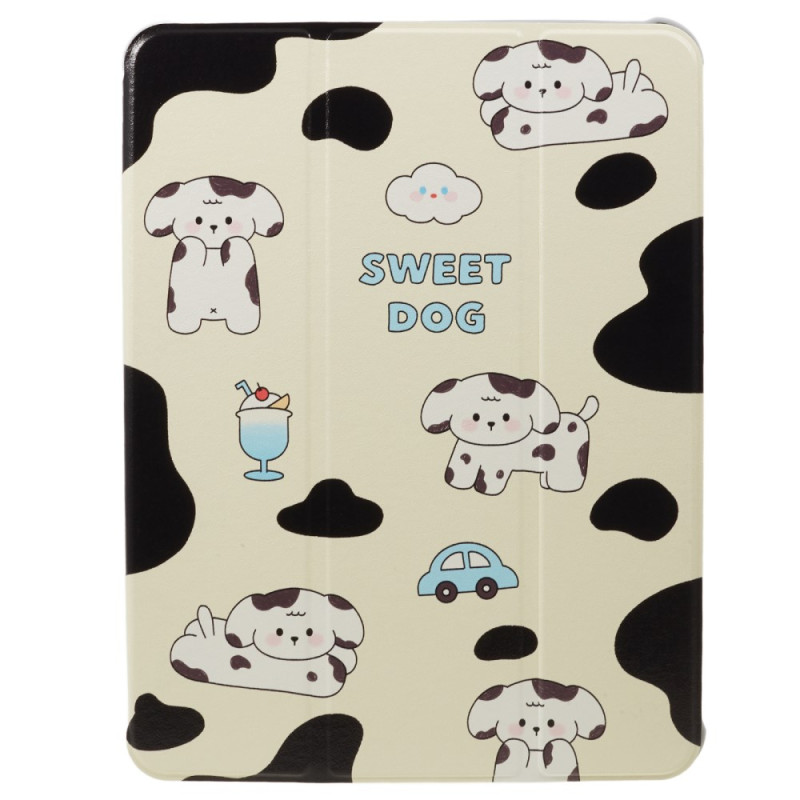 iPad Air 11 (2024)/Air (2022) (2020)/ Pro 11 Dog Case Black and White