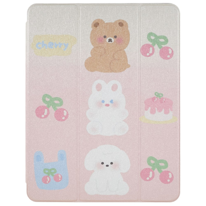 iPad Air 11 (2024)/Air (2022) (2020)/ Pro 11 Case Rabbit and Dog Bear