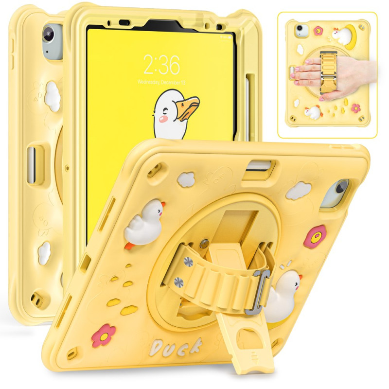 iPad Cover Air 11 (2024)/Air (2022) (2020)/ Pro 11 Kids Bird Strap and Stand