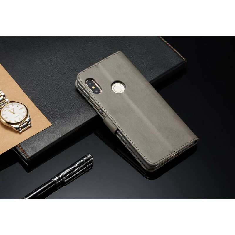 Xiaomi Redmi Note 5 Case LC.IMEEKE Leather effect