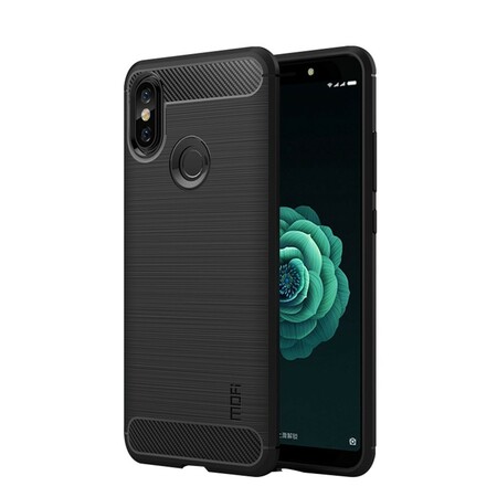 Xiaomi Redmi Note 5 Brushed Carbon Fiber Case
