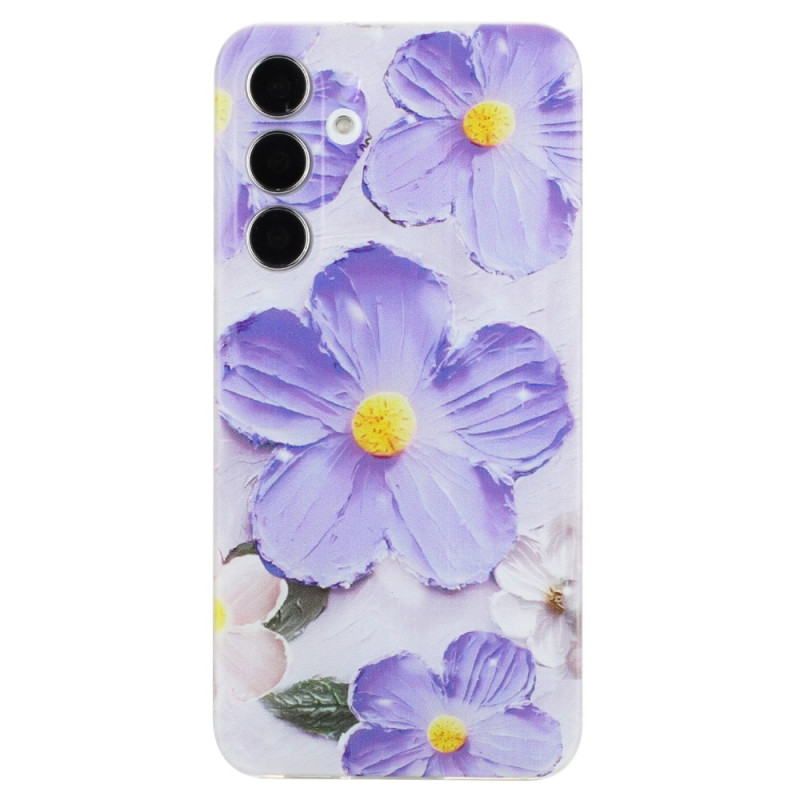 Samsung Galaxy A24 4G Purple Flower Case