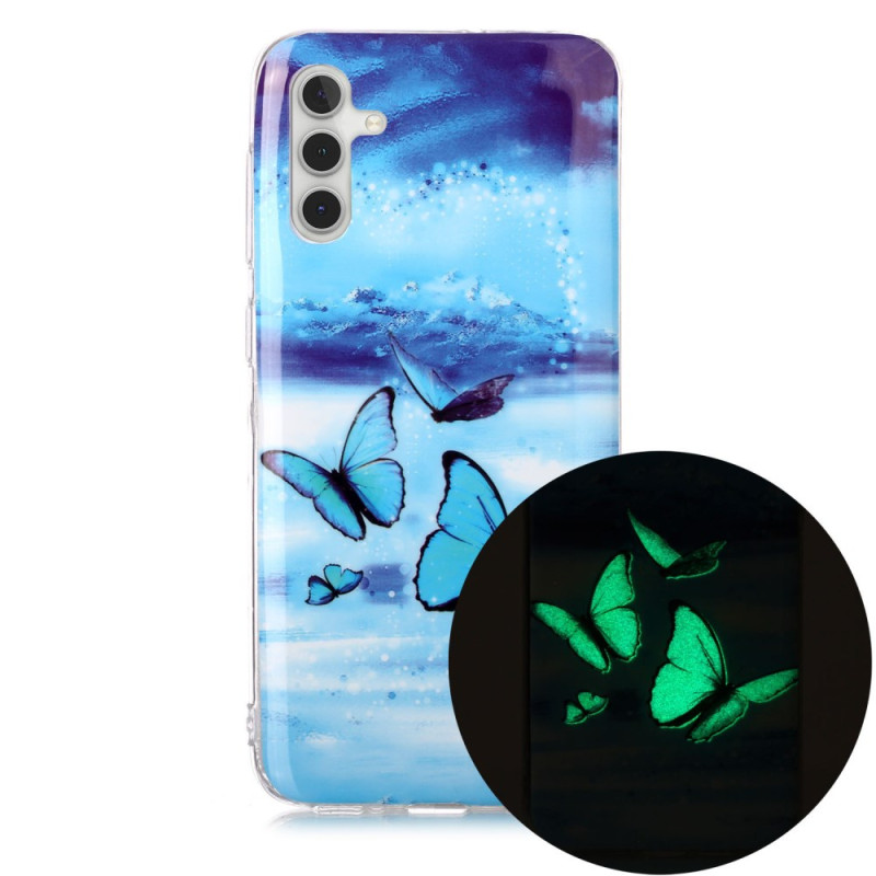 Samsung Galaxy A24 4G Luminous Butterflies Cover