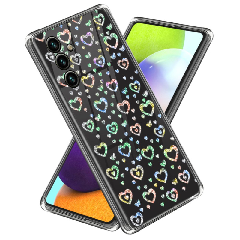 Samsung Galaxy A24 4G Hearts Case