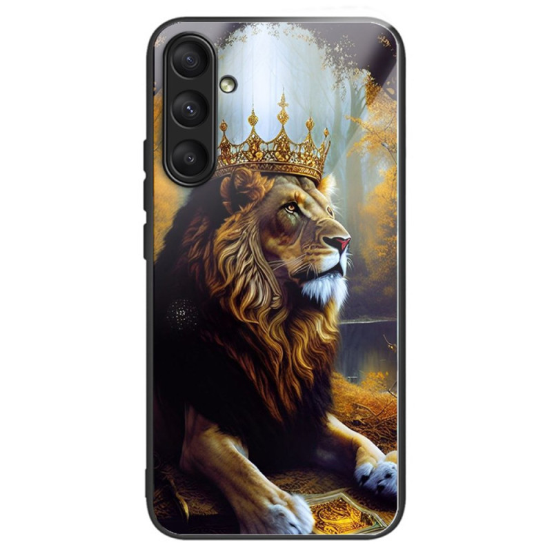 Samsung Galaxy A24 4G Tempered Glass Lion King Case