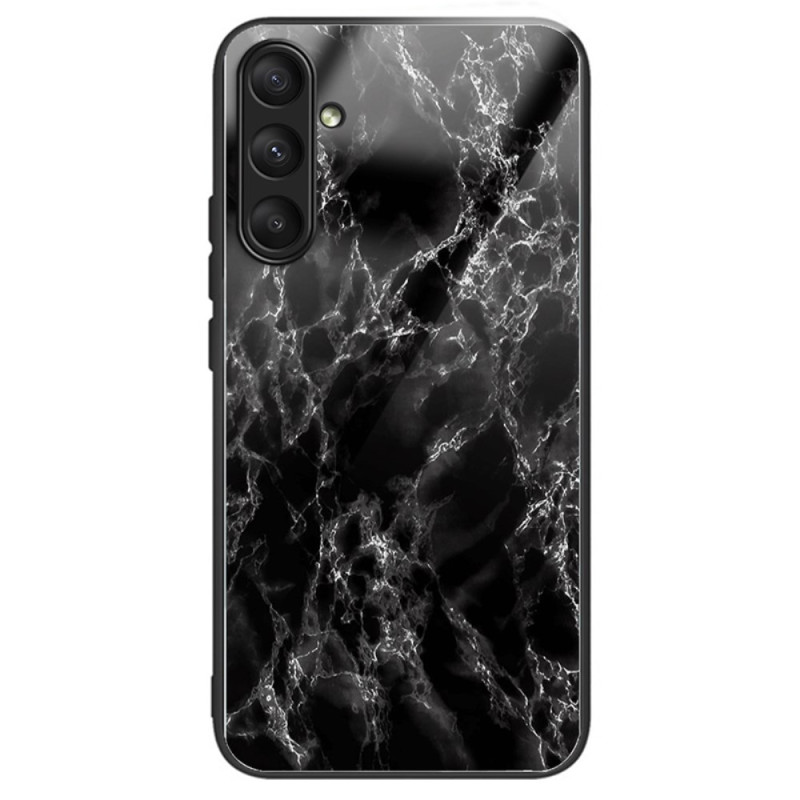 Samsung Galaxy A24 4G Hard Glass Case Marble Texture