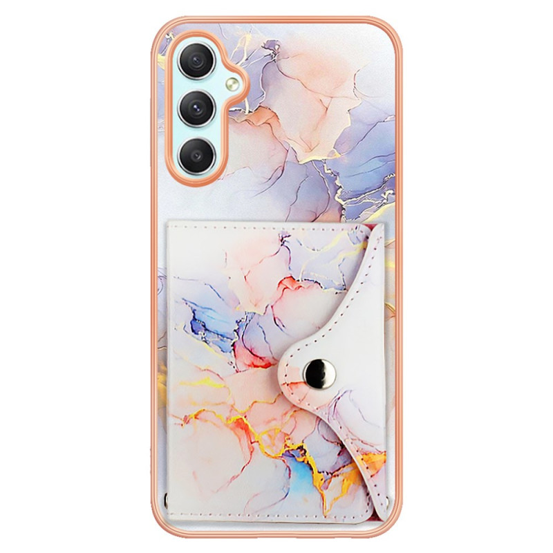 Samsung Galaxy A24 4G Case Card Holder Marble