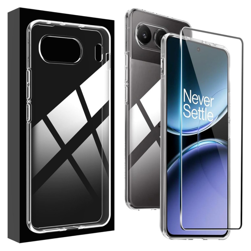 OnePlus
 Nord 4 Case, Transparent Case and Screen Protector