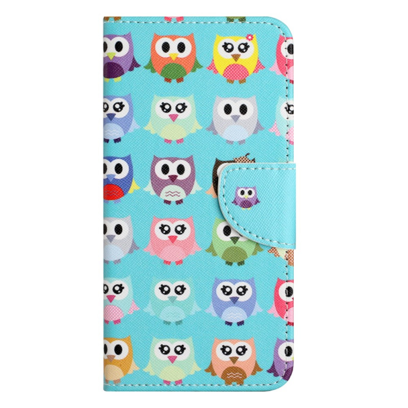 Case Nokia C32 Tribe of Owls