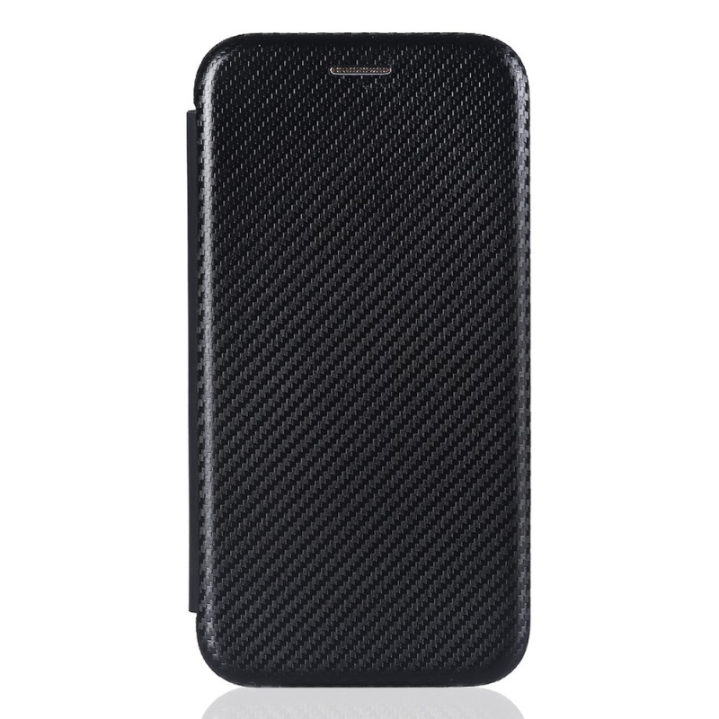 Flip Cover Nokia C32 Carbon Fibre