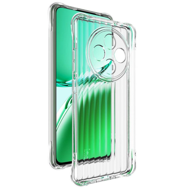 Oppo Reno 12F 5G Clear Wavy Texture Case with Airbag IMAK