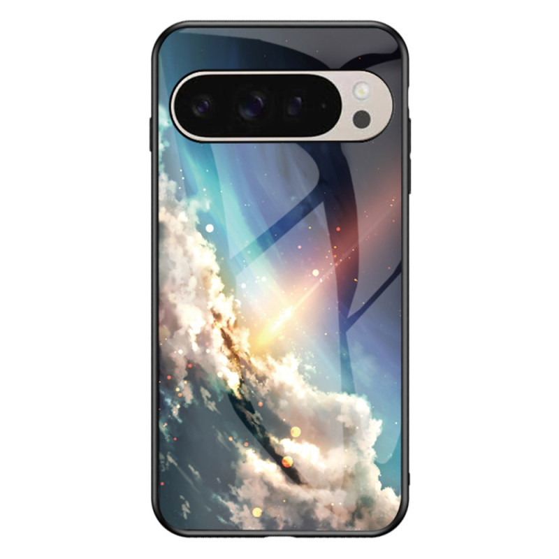 Google Pixel 9 / Pixel 9 Pro Starry Sky Tempered Glass Case