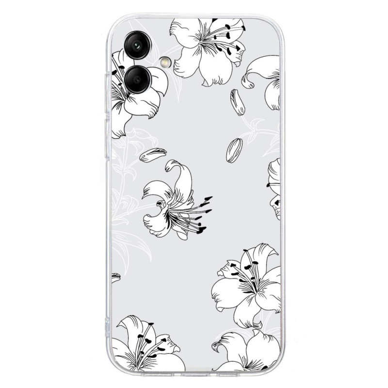 Samsung Galaxy A05 White Flower Case