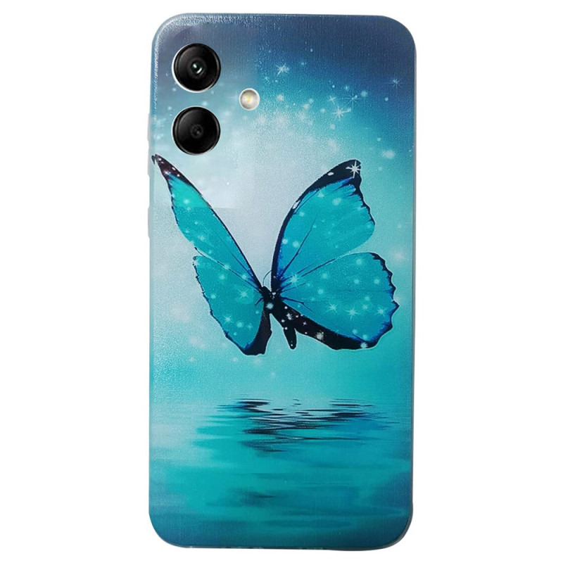 Samsung Galaxy A05 Blue Butterfly Case