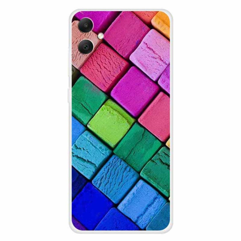 Samsung Galaxy A05 Case Coloured Blocks