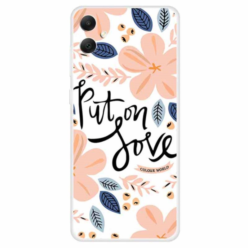 Samsung Galaxy A05 Case Put on Love