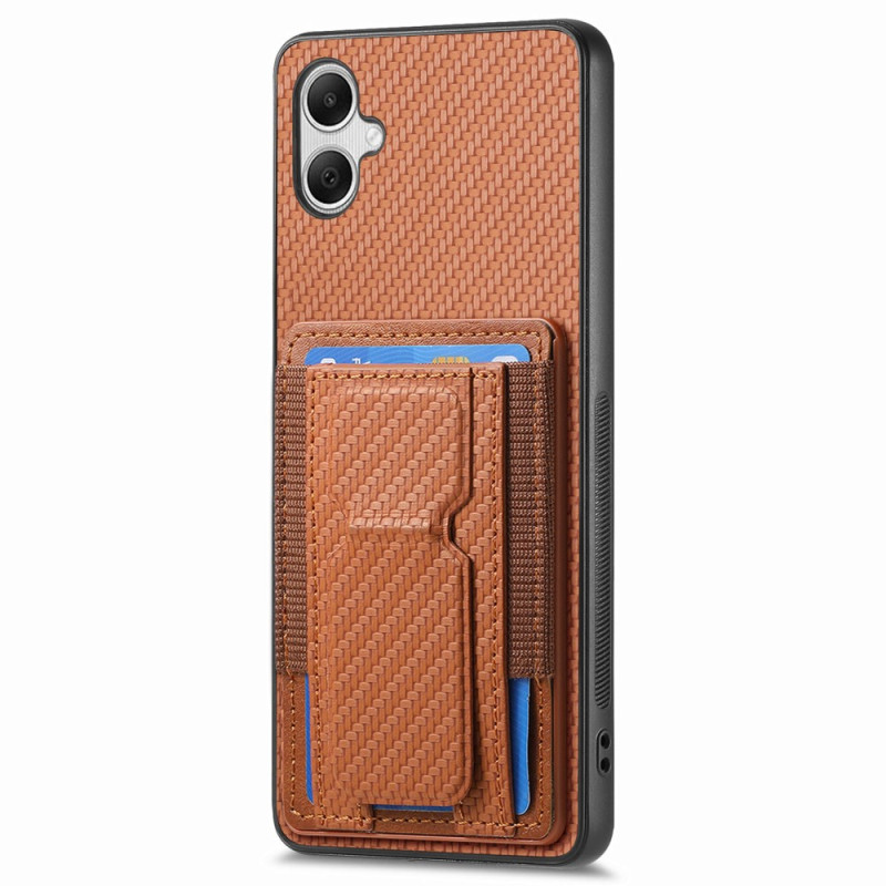 Samsung Galaxy A05 Carbon Fibre Case Card Holder and Stand