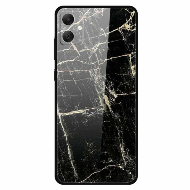 Samsung Galaxy A05 Marble Tempered Glass Case