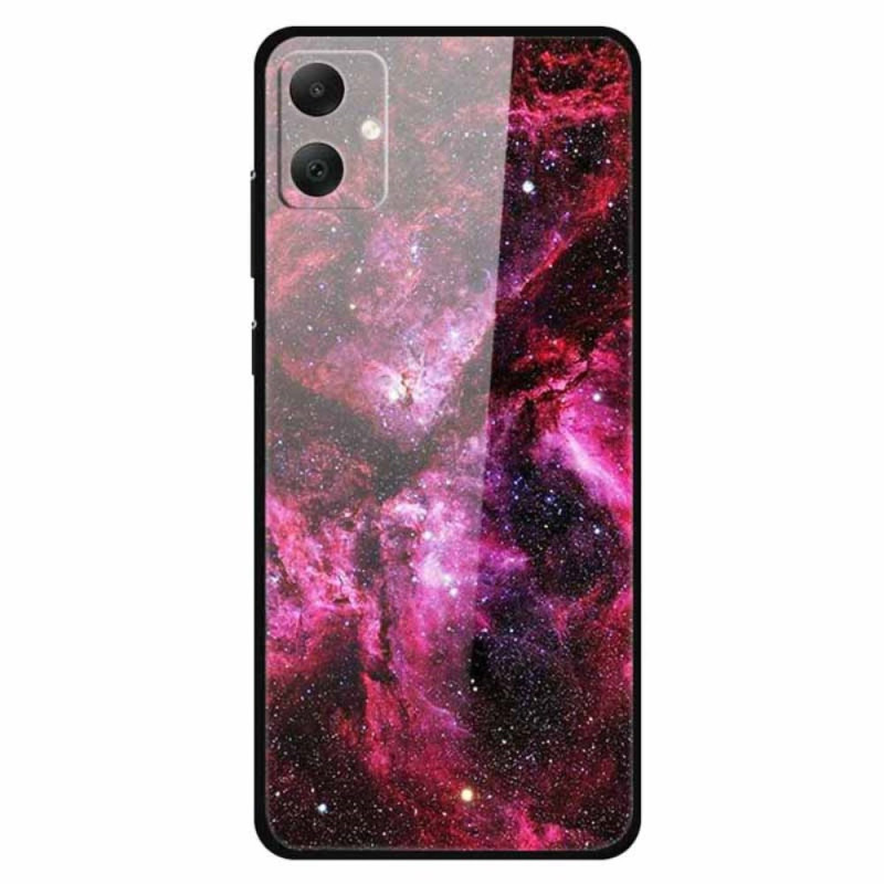 Samsung Galaxy A05 Milky Way Tempered Glass Case