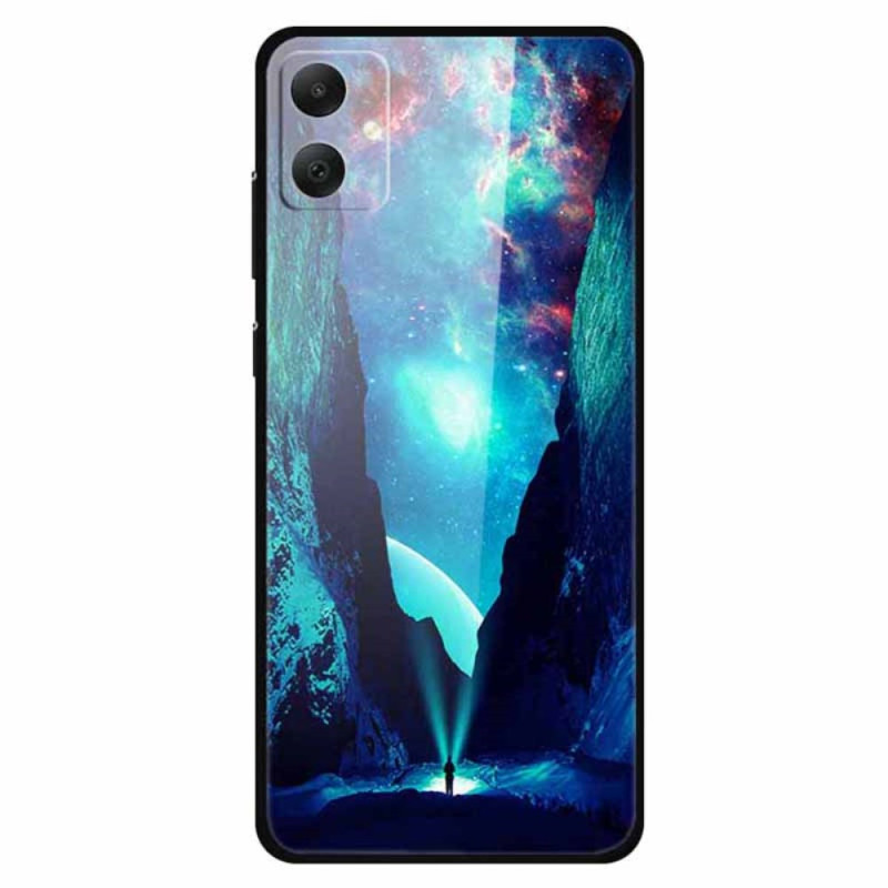 Samsung Galaxy A05 Starry Sky Tempered Glass Case