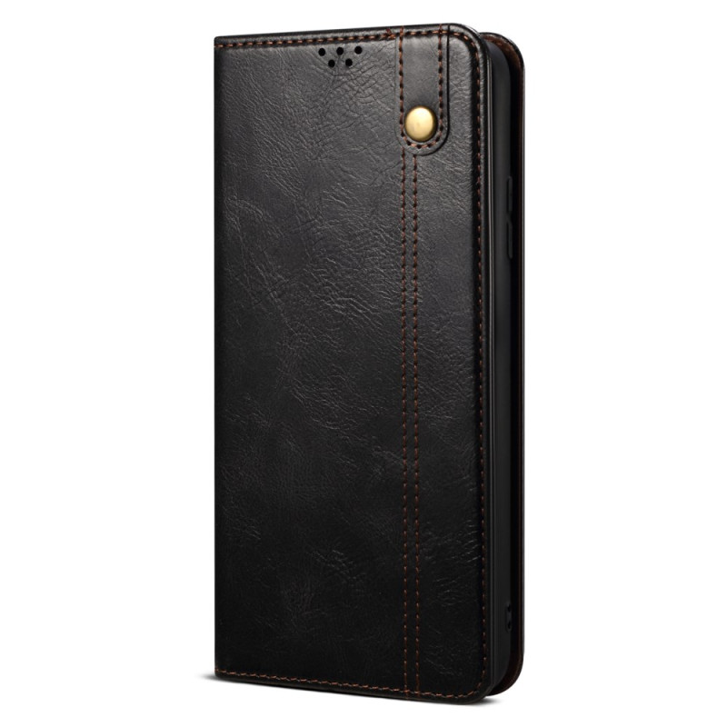 Flip Cover Samsung Galaxy A05 Faux Leather Waxed