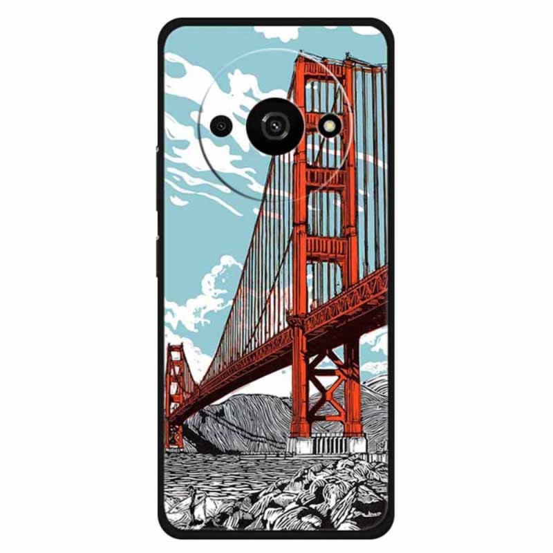 Xiaomi Redmi A3 / Poco C61 Cover Golden Gate Bridge