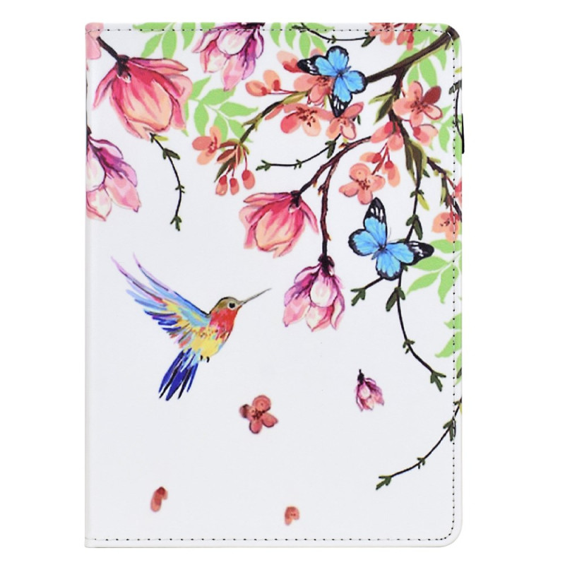 Case Case iPad 10.2" (2020) / (2019) / iPad Air 10.5" (2019) / iPad Pro 10.5 inches (2017) Flowers and birds