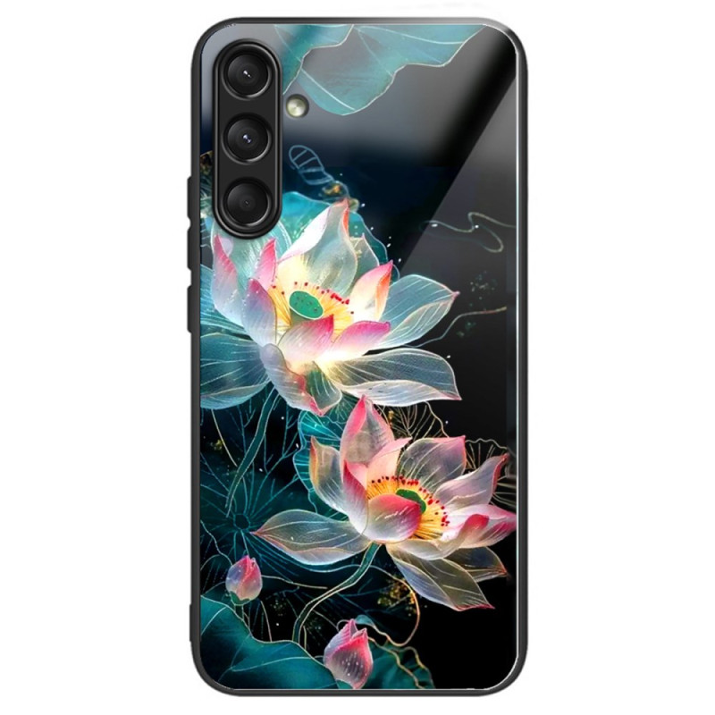 Coque Samsung Galaxy A16 Verre Trempé Fleurs