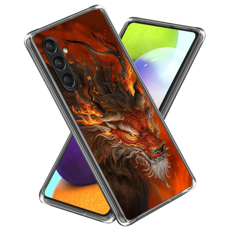 Samsung Galaxy A16 4G / 5G Silicone Case Fire Tiger