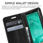 Sony Xperia XZ2 Compact Case Muxma Fabric and Leather Effect