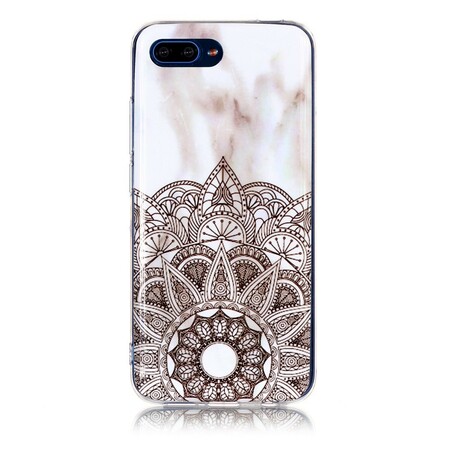 Case Honor 10 Mandala Marbré