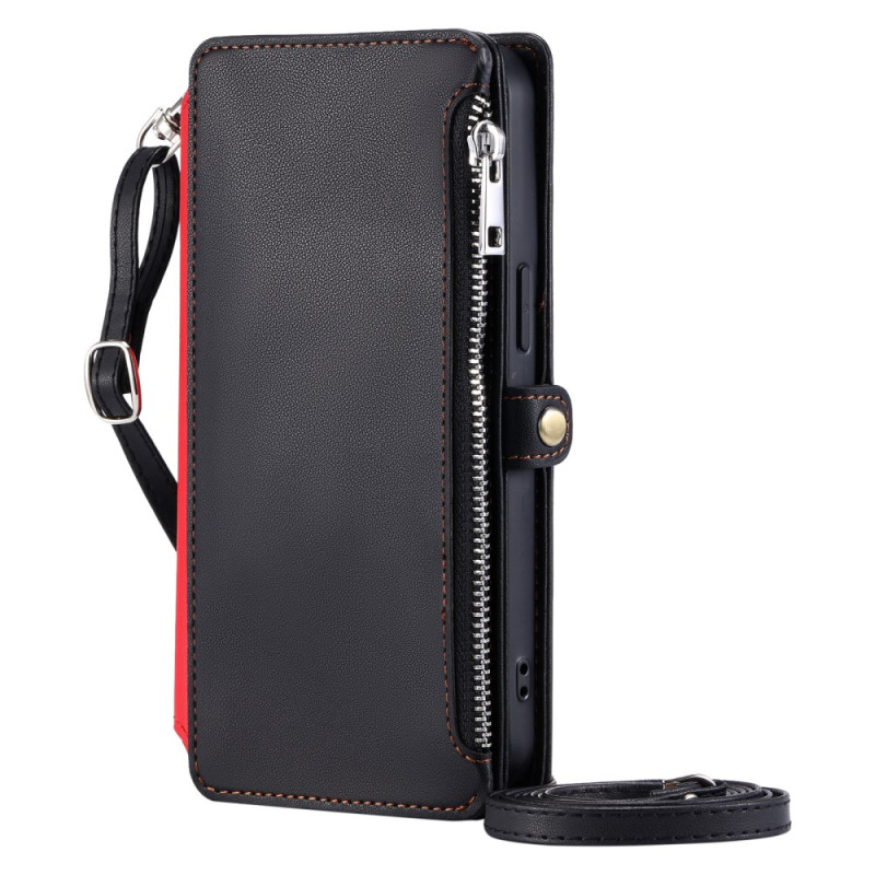 Samsung Galaxy Case A16 4G / 5G Wallet with Lanyard and Shoulder Strap