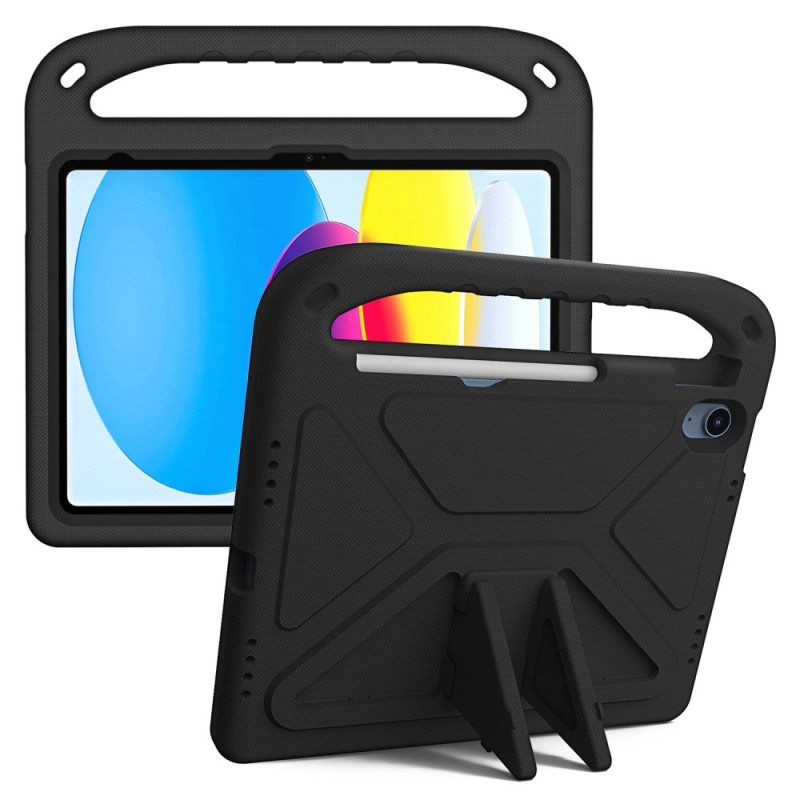 iPad 10.9 (2022) Case Portable Handle and Foldable Stand