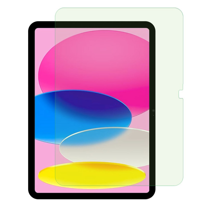 Anti Green Light Tempered Glass Protection for iPad 10.9 Screen (2022)